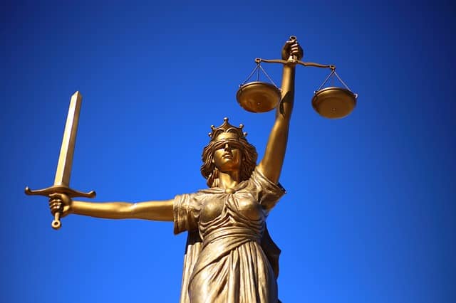 image of a statue of justice