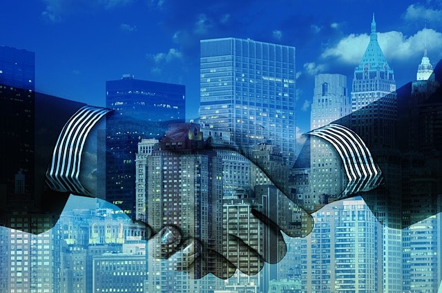 Handshake merger deal