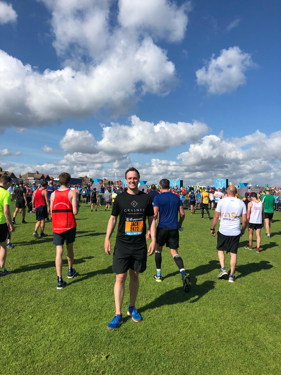 Crasner Consulting Completes the Great North Run for Cancer Research UK